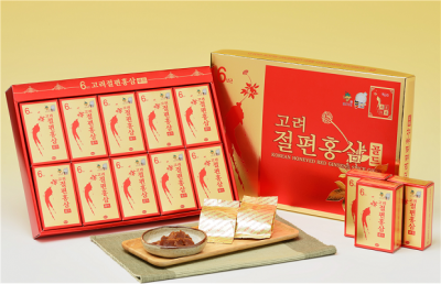 Hồng sâm lát tẩm mật ong Dajung- Korean honeyed red ginseng slice gold